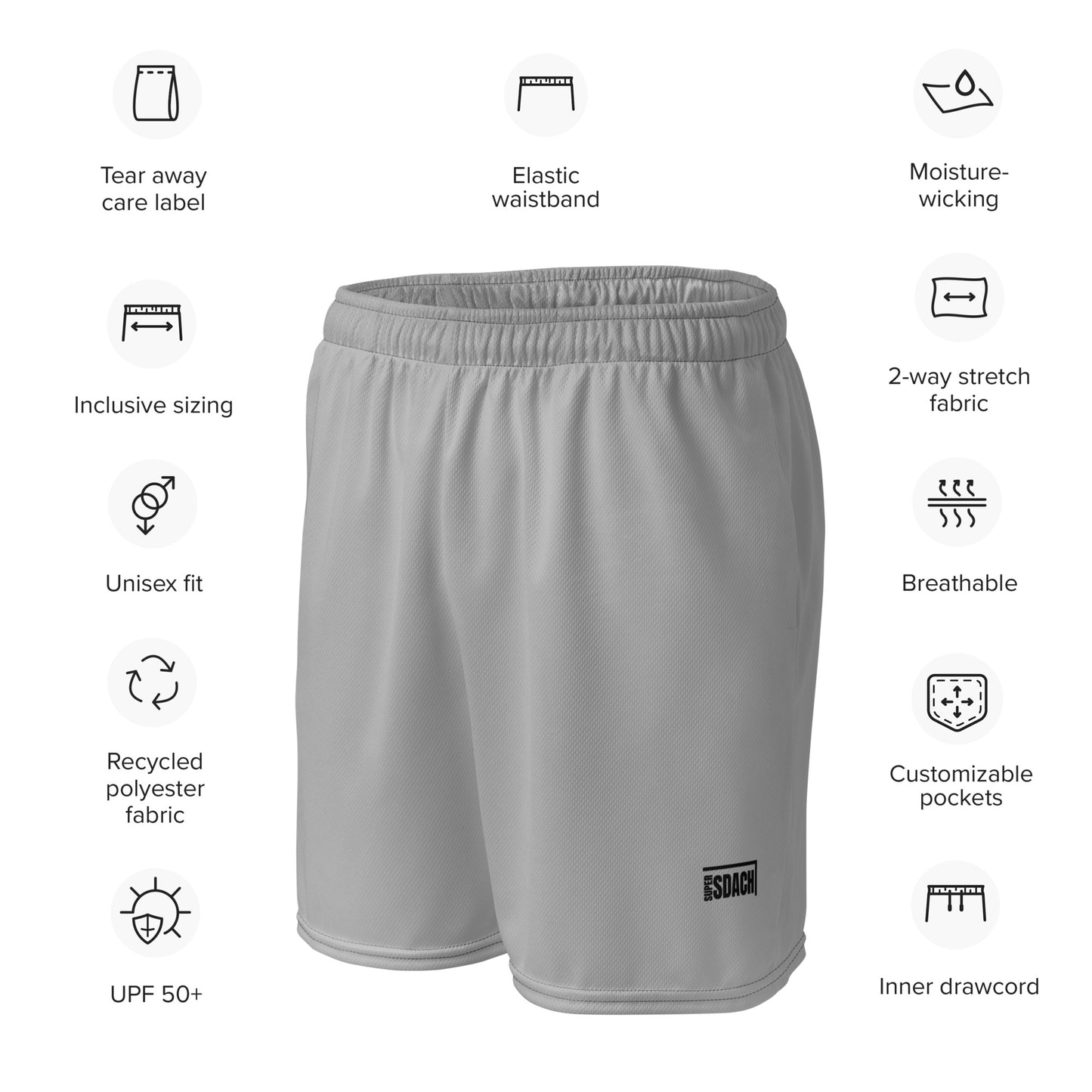 Basketball Short  Grey Color