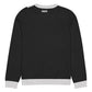 Knitted crew neck sweater