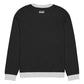 Knitted crew neck sweater