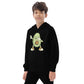 Boys Hood Sweater With Design