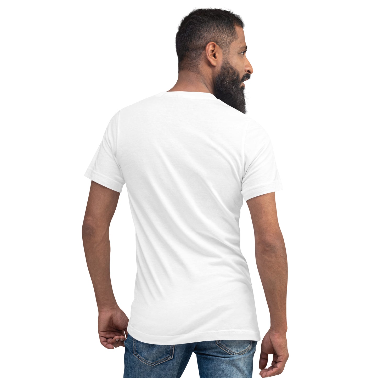 Plain V Neck T Shirt