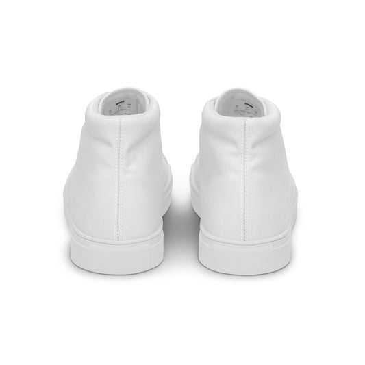 Women’s high top canvas shoes